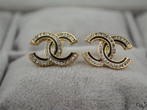 chanel earrings replica china|small chanel inspired earrings.